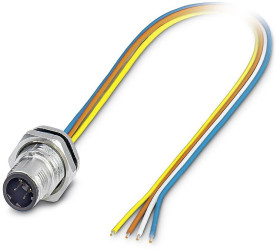 Phoenix Contact 1551532 Złącze czujnika/aktuatora do zabudowy SACC-DSI-MSD-4CON-PG9/0,5 SCO, piny: 4, 0.50 m, 1 szt.