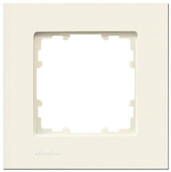 Mocowanie elektroinstalacyjne, kolor Biały, 1-krotna, Termoplastyczny, Siemens