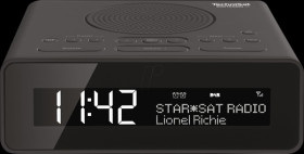 0000/4981 DAB+/FM radio alarm clock, anthracite