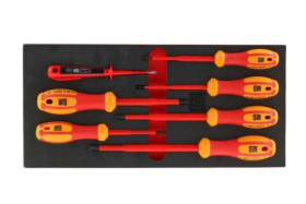 Zestaw wkrętaków, 7 szt., RS PRO