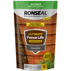 Ronseal 39382 Ultimate Fence Life Concentrate Charcoal Grey 950ml