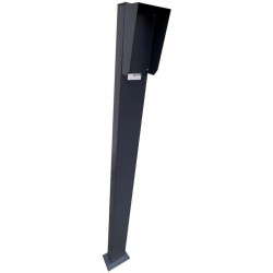 Słupek domofonowy Camsafe 60x120 z daszkiem i podstawą CS-DO1 - 1,6m