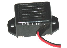 Buzer 12V KPMB2312l prostokątny