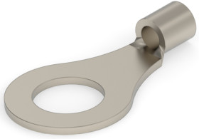 Uninsulated ring cable lug, 1.25-2.0 mm², AWG 16 to 14, 6.73 mm, M6, metal, 322733