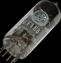 EF183 Electron tube, pentode, Noval, 9-pin, 6.3 V
