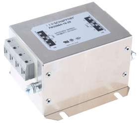 Filtr EMI 16A 3-fazowy 1500kΩ 520/300 V AC 60Hz Schaffner Montaż w obudowie