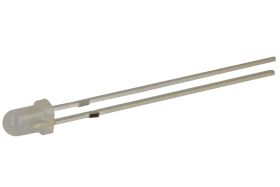 Dioda LED; AL-M 30G; 3mm; zielony; Światłość: 70÷100mcd; 60°; dyfuzyjna; biała; 2,1V; 30mA; 572nm; przewlekany (THT); RoHS