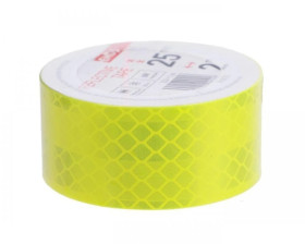 Taśma odblaskowa 25mm / 2m box F6070 /12szt./