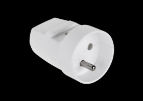 Gniazdo z uziemieniem G-10 biały