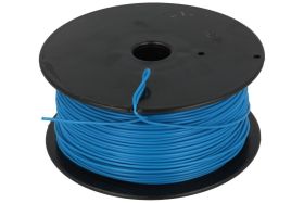 Przewód; montażowy; LiYv; 1 żyła; linka; Cu; 0,25mm2; niebieski; PVC; -30...+80°C; 900V; szpula 100m; Helukabel; RoHS; 1,3mm; 1x
