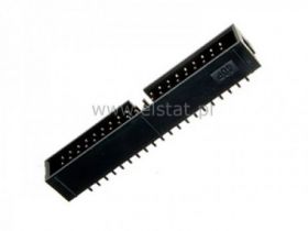 BH 40S wtyk prosty do GN-IDC raster 2,54; 20x2