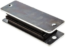 Mocowanie antywibracyjne, Ø 168mm, H 38mm, 700, materiał: Guma naturalna 60 Shore A, RS PRO