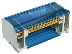 Blok rozdzielczy, mostek łączeniowy 160 A 4x12 UK412