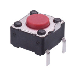 PHAP5-30RA2A3S2N4 4.3mm Button 6mm x 6mm Right Angle Surface Mount Tactile Switch 260g APEM