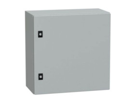 Obudowa hermetyczna natynkowa 500x500x250 mm drzwi metal płyta montażowa IP66 Spacial CRN NSYCRN55250P SCHNEIDER ELECTRIC