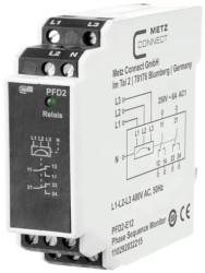 Przekaźnik monitorujący 400 V/AC (max) 2 zestyki przełączne Metz Connect 110292032215 1 szt.