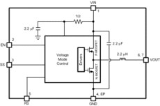 3-A Power module with 5.5-V maximum input voltage for military and rugged applications | NDW | 7 | -55 to 125