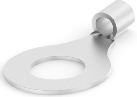 Uninsulated ring cable lug, 10.5-16.8 mm², AWG 6, 16.66 mm, M16, metal, 36809