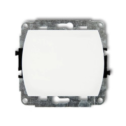 TREND Przycisk jednobiegunowy biały WP-4.1