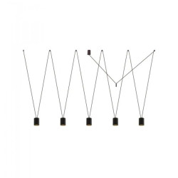 Lampa wisząca MORE TONE BLACK/GOLD V 7817 Nowodvorski Lighting