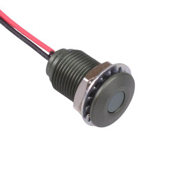 Q10F5AKXXG02E Green 10mm 2.2VDC LED Panel Indicator IP67 APEM