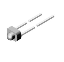 LED, THT, czerwona, Vishay