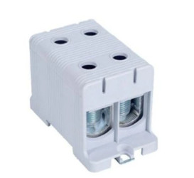 Blok rozdzielczy ‑ odgałęźny 2 ‑ polowy 35-150mm2 szary montaż płaski FJ-E150/2 1000066