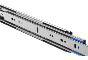 Poręcz szafy, typ: Suwak, maks. obciążenie: 73kg, Mild Steel