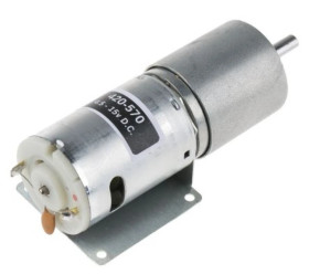 Motoreduktor DC, 4.5 15 V dc, 2,81 A, 19,8 W, 5 obr./min, 3000 gcm, RS PRO
