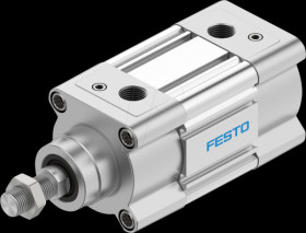 3657859 Standard cylinder, DSBC, dia. 63 mm, M16x1.5, G3/8, D3, PPVA