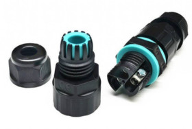 ZLACZE KABLOWE M16 3PIN MUFA HERMETYCZNA