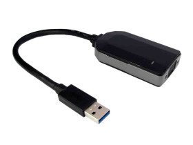 Adapter, 2048 x 1152, do wyświetlaczy: 1, USB A, USB 3.0, VGA