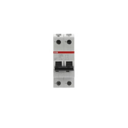 Wyłącznik miniaturowy System Pro M Compact, Typ K, 2-biegunowy, 63 A, 400 V ac, 440 V dc, ABB, S200 M UC 10 kA