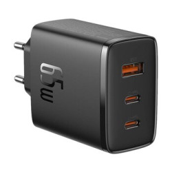 Baseus OS-Cube Pro P10152301113-00 65W szybka ładowarka sieciowa z 2 gniazdami USB-C PD oraz USB