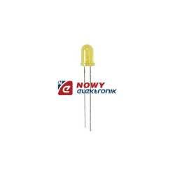 Dioda LED 5mm Żółta mig. mat migająca matowa