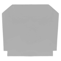 Ścianka koncowa Płyta końcowa RS PRO Blok zacisków przepustowych