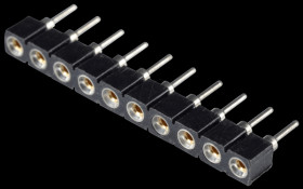 EA FL-10P Socket connector for EA DOG series 104...