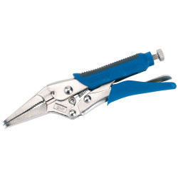Draper Expert 89126 165mm Soft Grip Long Nose Self Grip Pliers