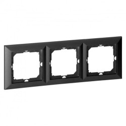 Ramka potrójna Pearl, Ra-3P, czarny