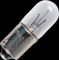 92830600 BA9s T10x28, 12 V, 166 mA, 2 W, C2V, 2K hrs, clear