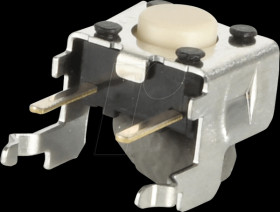 B3F-3100 Short stroke pushbutton B3F series, 1 NO, 24 V DC / 50 mA