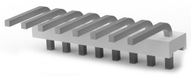 Złącze szpilkowe 8-pinowe MTA-156 raster: 3.96 mm Kąt prosty 1-rzędowe TE Connectivity Otwór przelotowy600 V Bez osłony