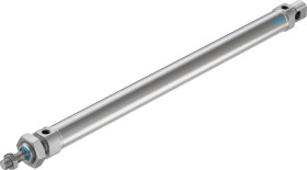 Siłownik pneumatyczny skok: 320mm Festo Ø 25mm dwustronnego działania Action 461.5mm z amortyzacją pneumatyczną