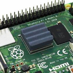 Ceramic Heatsinks for Raspberry Pi (5-pack)