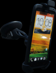 Vehicle - smartphone holder with suction base, 360°