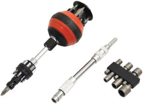 MULTI-BIT RATCHET BALL DRIVER 23 IN 1