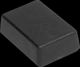 Industrial housing, 46 x 31 x 16 mm, IP53, black