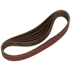 Sealey SB008 Sanding Belt 30 x 540mm 100Grit Pack of 5