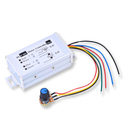Regulator 0-100% PWM obrotów silnika DC 9-60V 20A 12V 24V + potencjometr