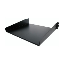 StarTech.com CABSHELF Black Standard Universal Server Rack Cabinet Shelf